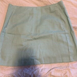 Urban Outfitters Gingham Mini Skirt